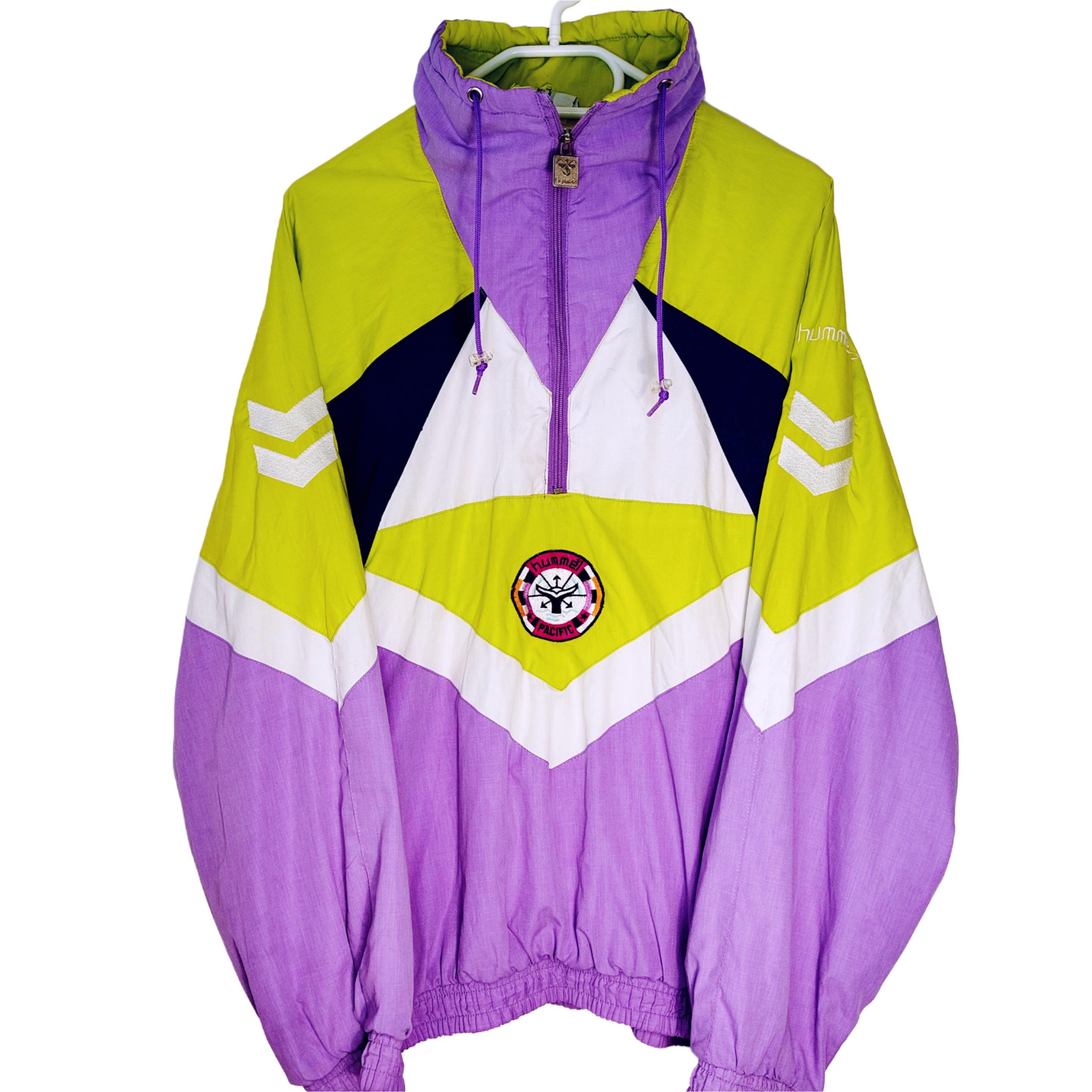 Veste Hummel Vintage Fabriquée Au Danemark - Rouge Et Blanc - Taille S