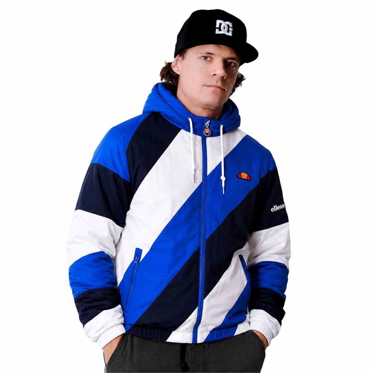 Vintage Ellesse Winter Puffer Jacket Size XL Retro Style 90s Y2k