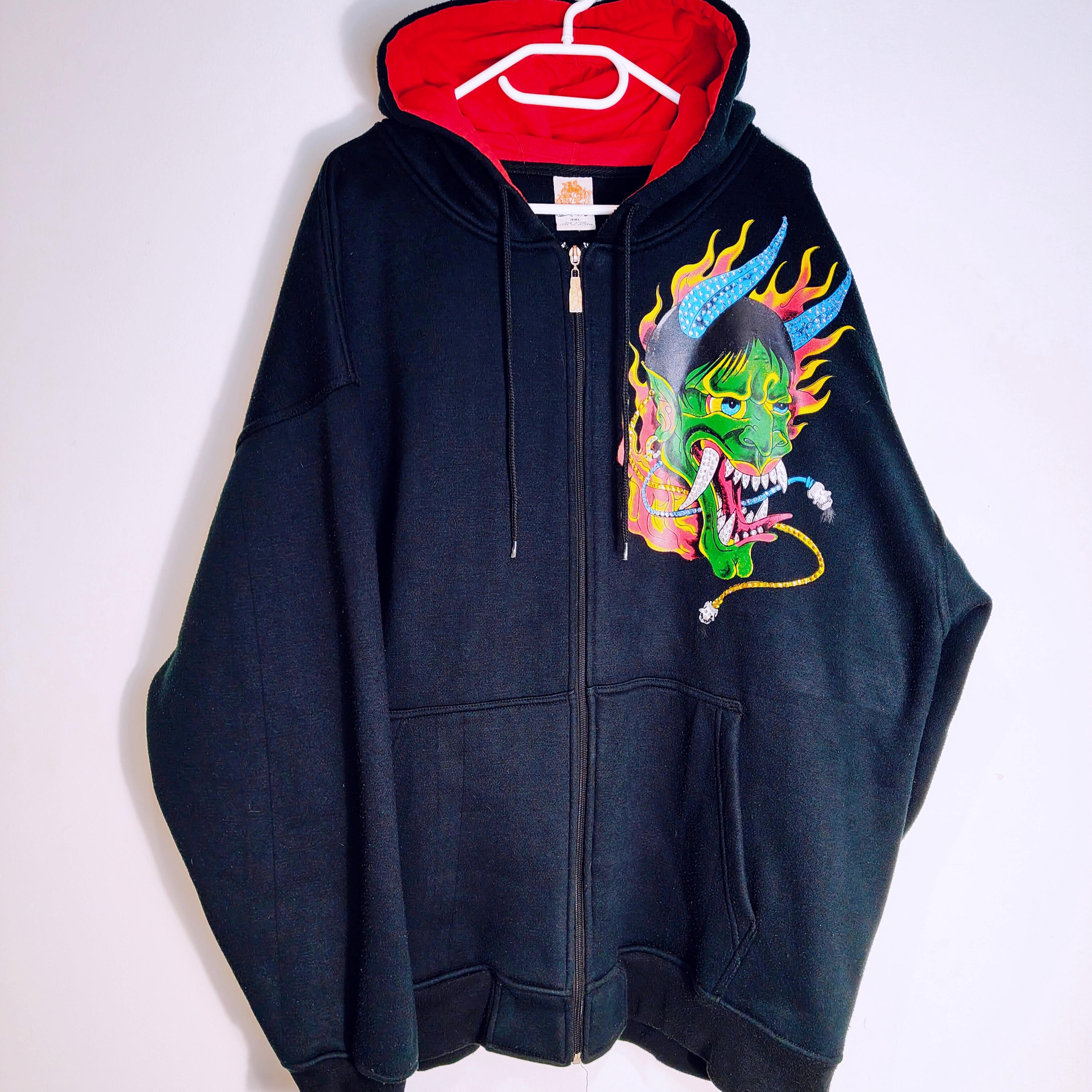 Hoodies Vintage Johnny Blaze Hoodie - Etsy