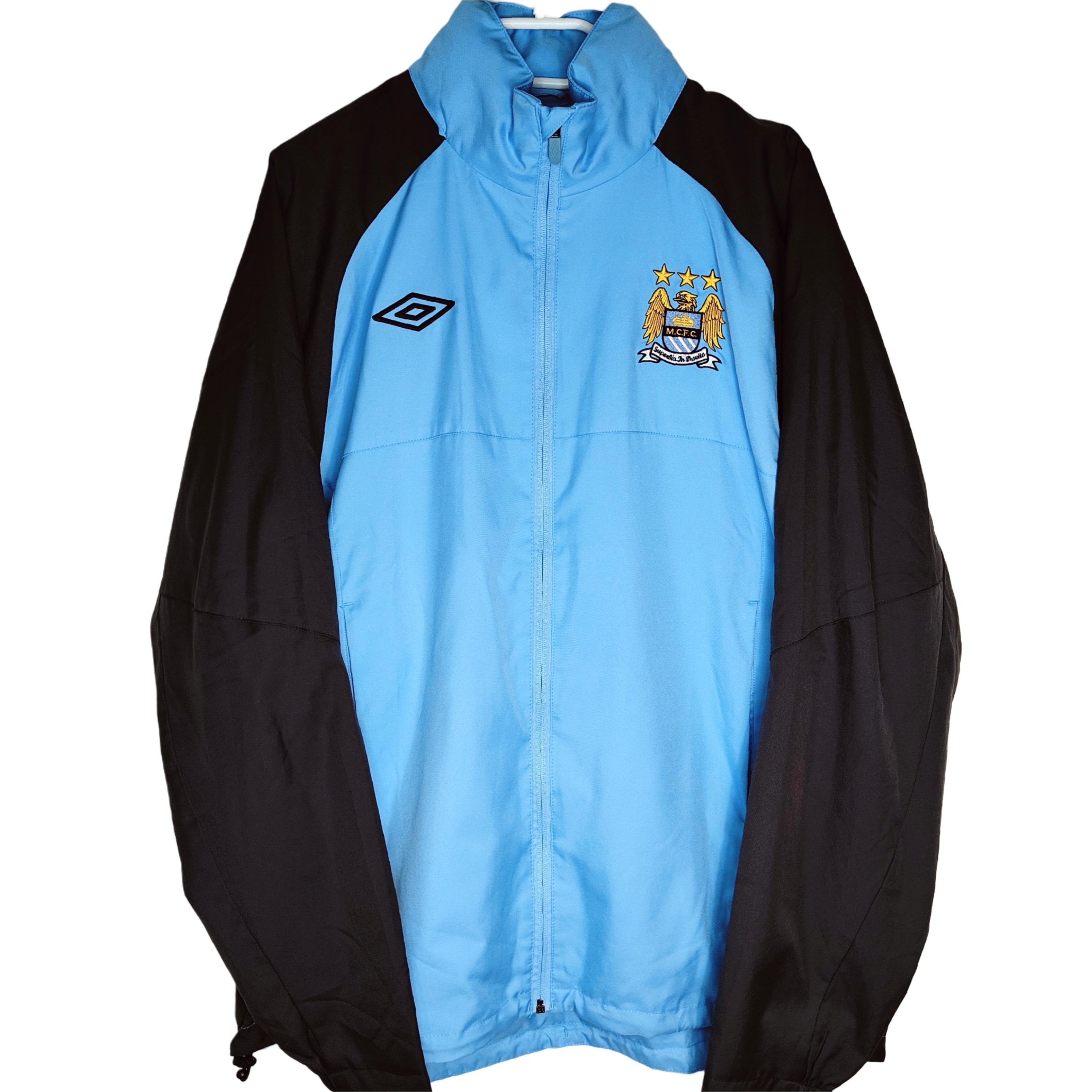 Vintage Umbro Manchester City Light Windbreaker Track Jacket Size