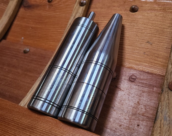 Custom Rove Punch / Setter and Bucking Iron Set for Traditional Copper ...