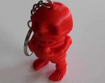 Love Skeleton Keychain