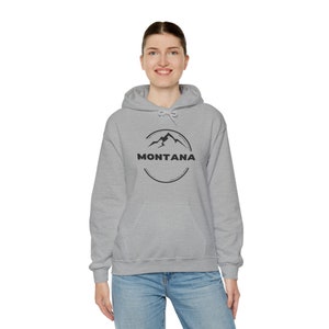 Montana hooded sweatshirt,montana, outdoors, hoodie, hike, mountain