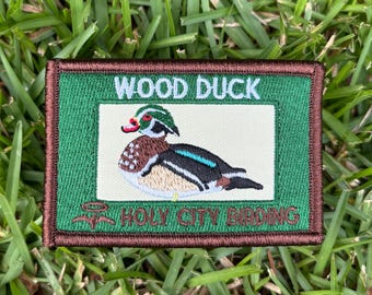 Wood Duck Bird Patch | Duck Patch | Waterfowl Patch | Bird Lover Gift | Wildlife Patch