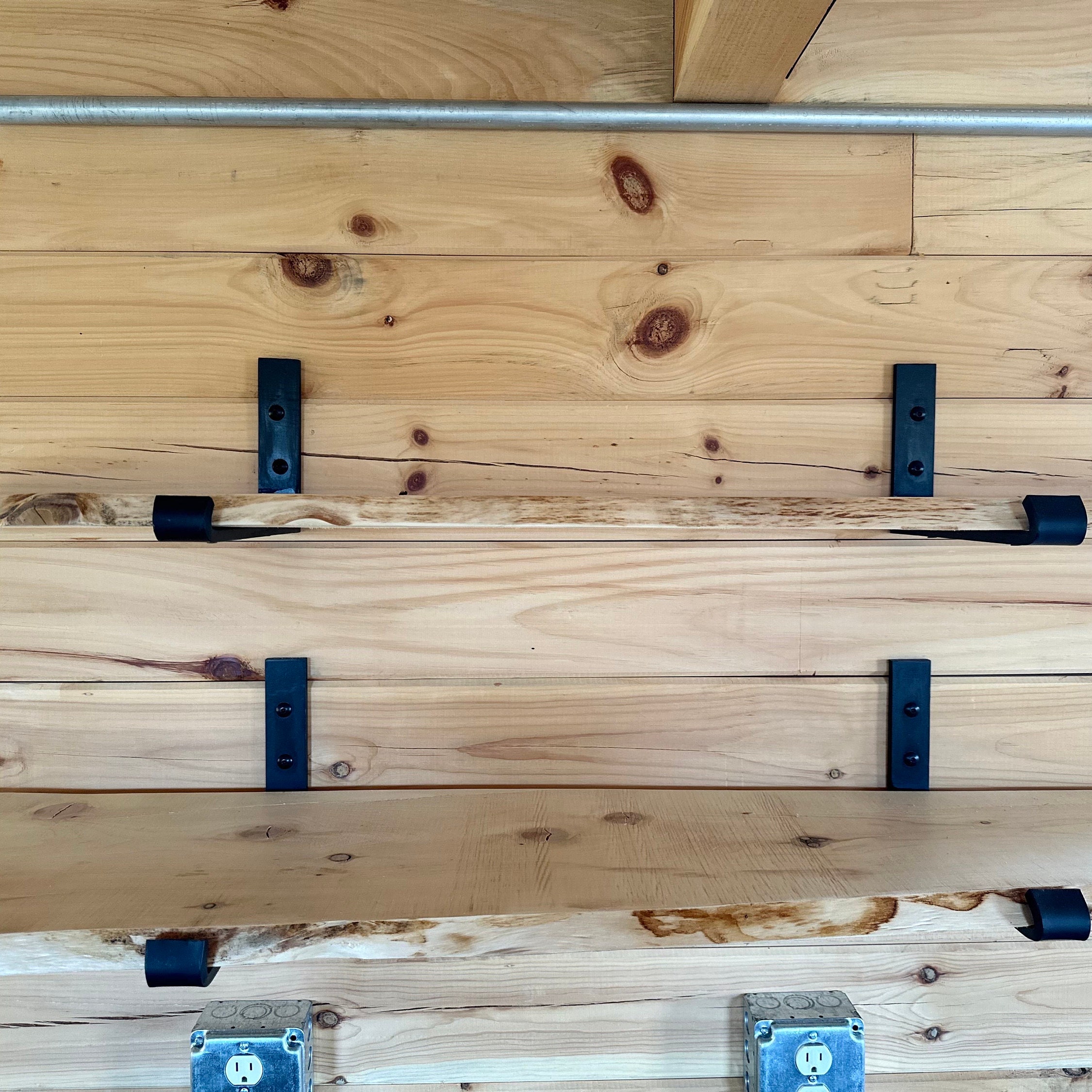 Custom Wood Shelves Rustic Floating Shelves for Dining Room Bathroom Shelves Rustic Modern