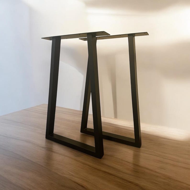 Custom Industrial Trapezoid Table Leg - Thumbnail 3