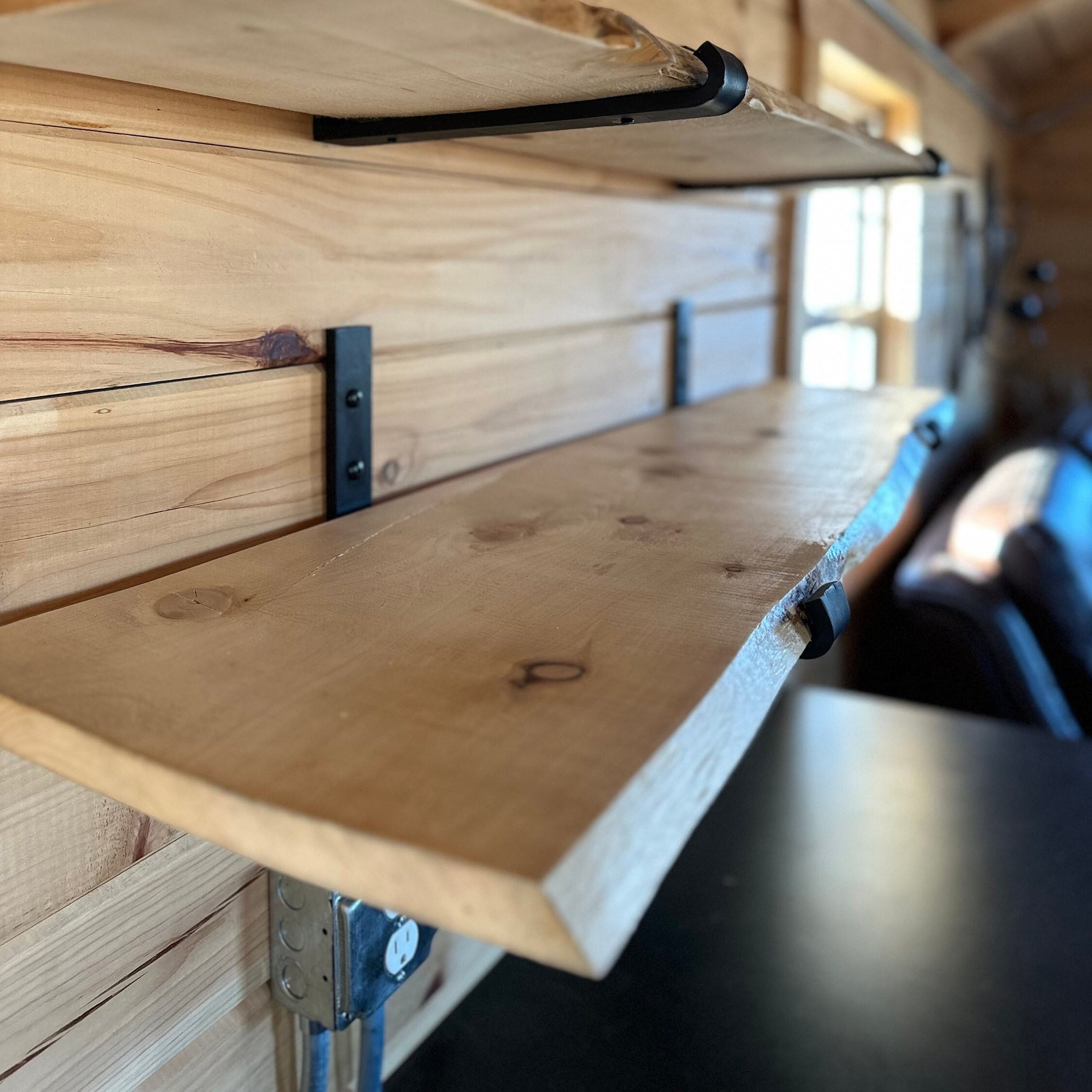 Custom Wood Shelves Rustic Floating Shelves for Dining Room Bathroom Shelves Rustic Modern