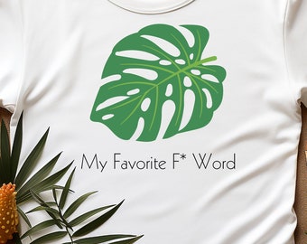 T-shirt Monstera Plant : t-shirt amusant pour les amateurs de plantes d'intérieur