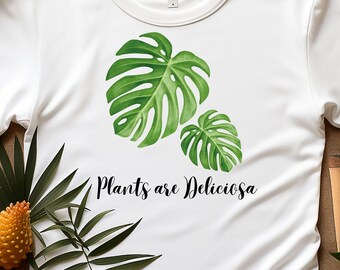Camiseta divertida de la planta Monstera: regalo para los amantes de las plantas