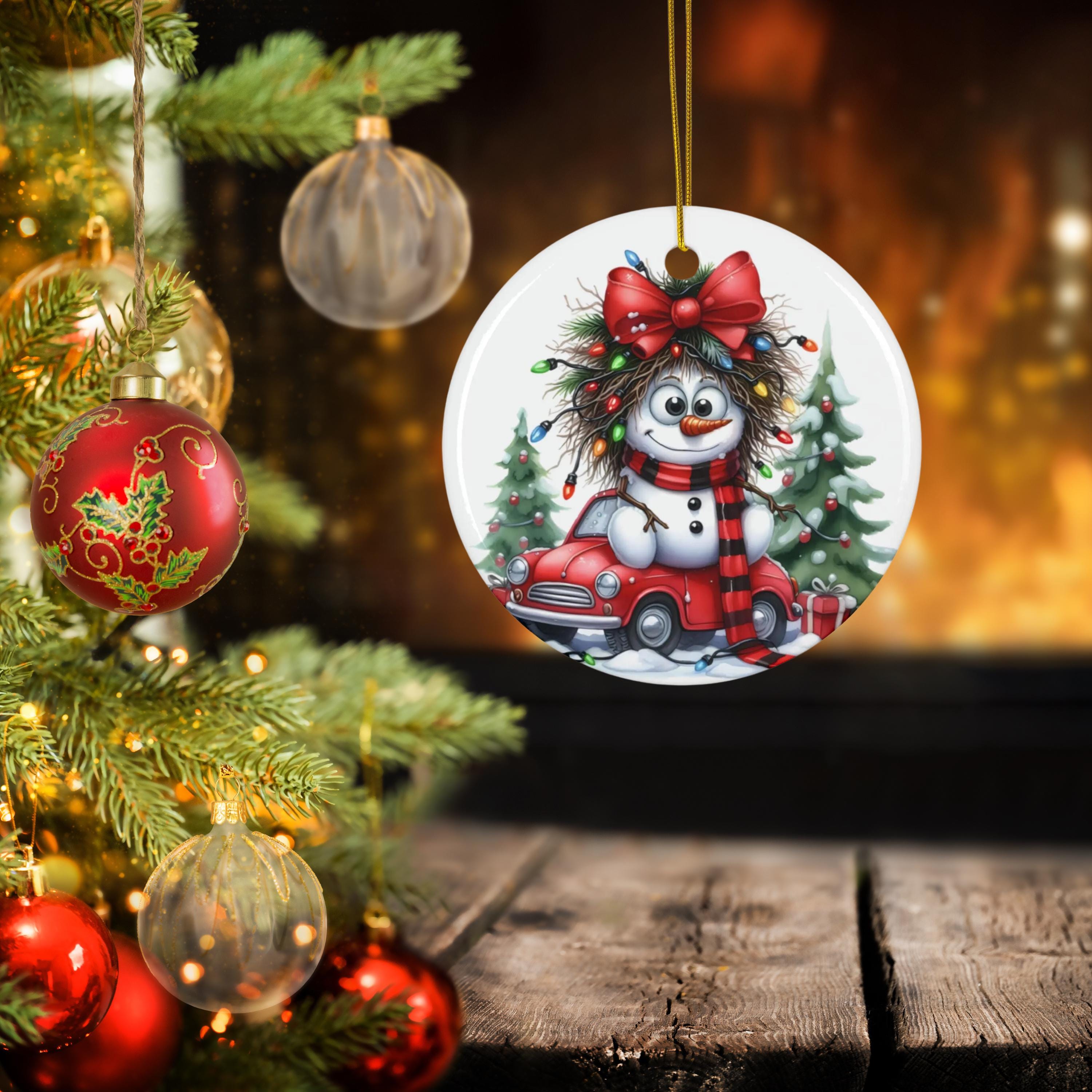 Red Mini Cooper Ornament - Etsy
