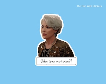 Devil Wears Prada | Miranda Priestly, Meryl Streep - Movie Stickers, Quotes