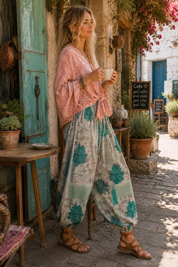 Recycled silk sari short kimono...x