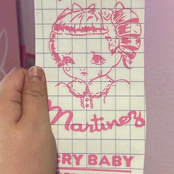 Melanie Martinez Aufkleber Vinyls Crybaby Parfüm