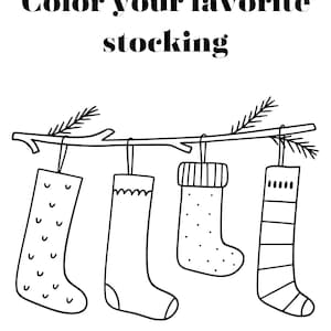 Christmas Coloring Pages - Etsy