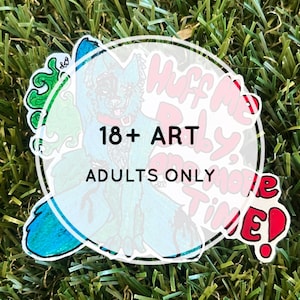 Furry Sticker: Huff me (Forest) !!18+ ONLY!!