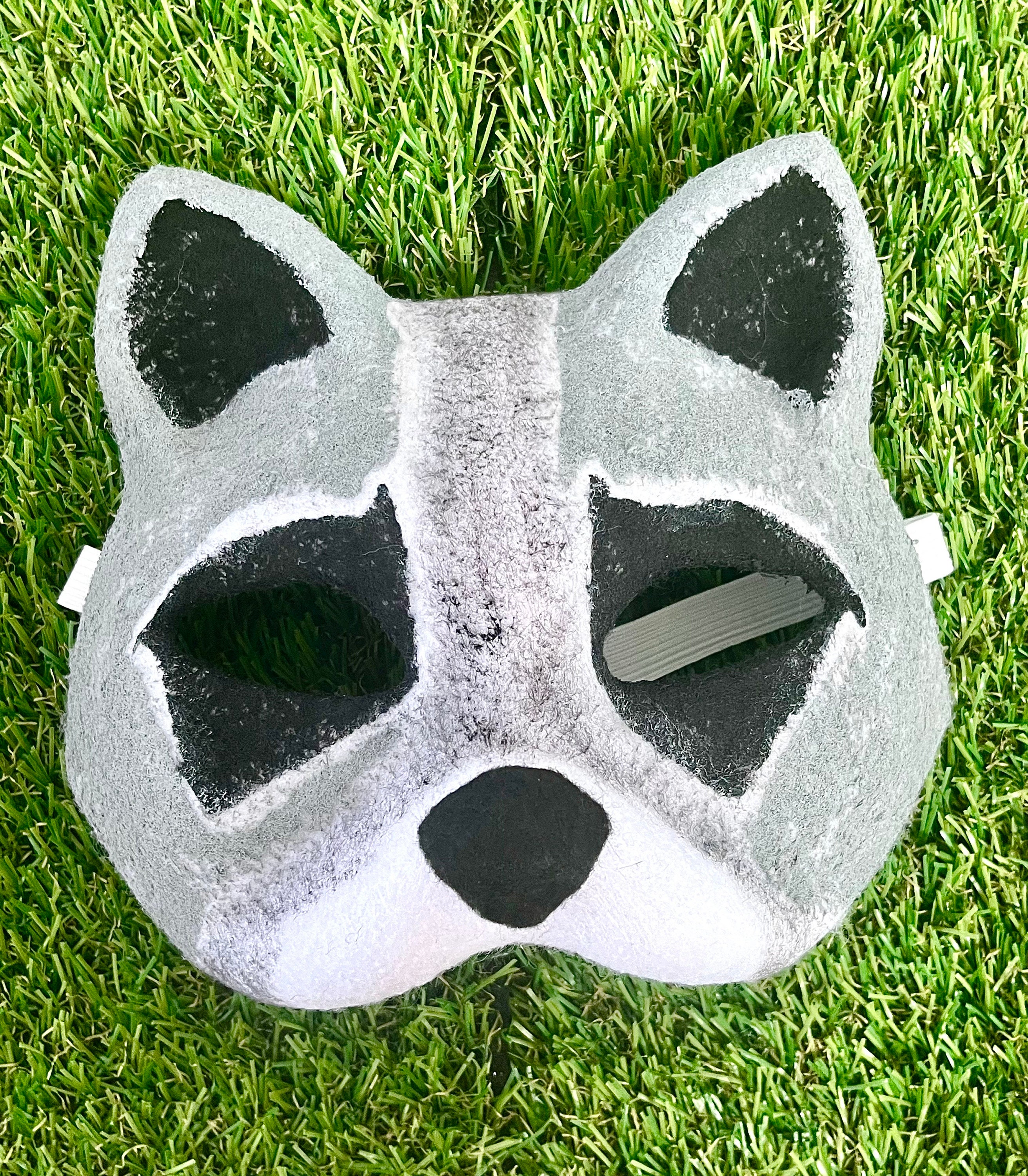Raccoon Mask - Etsy