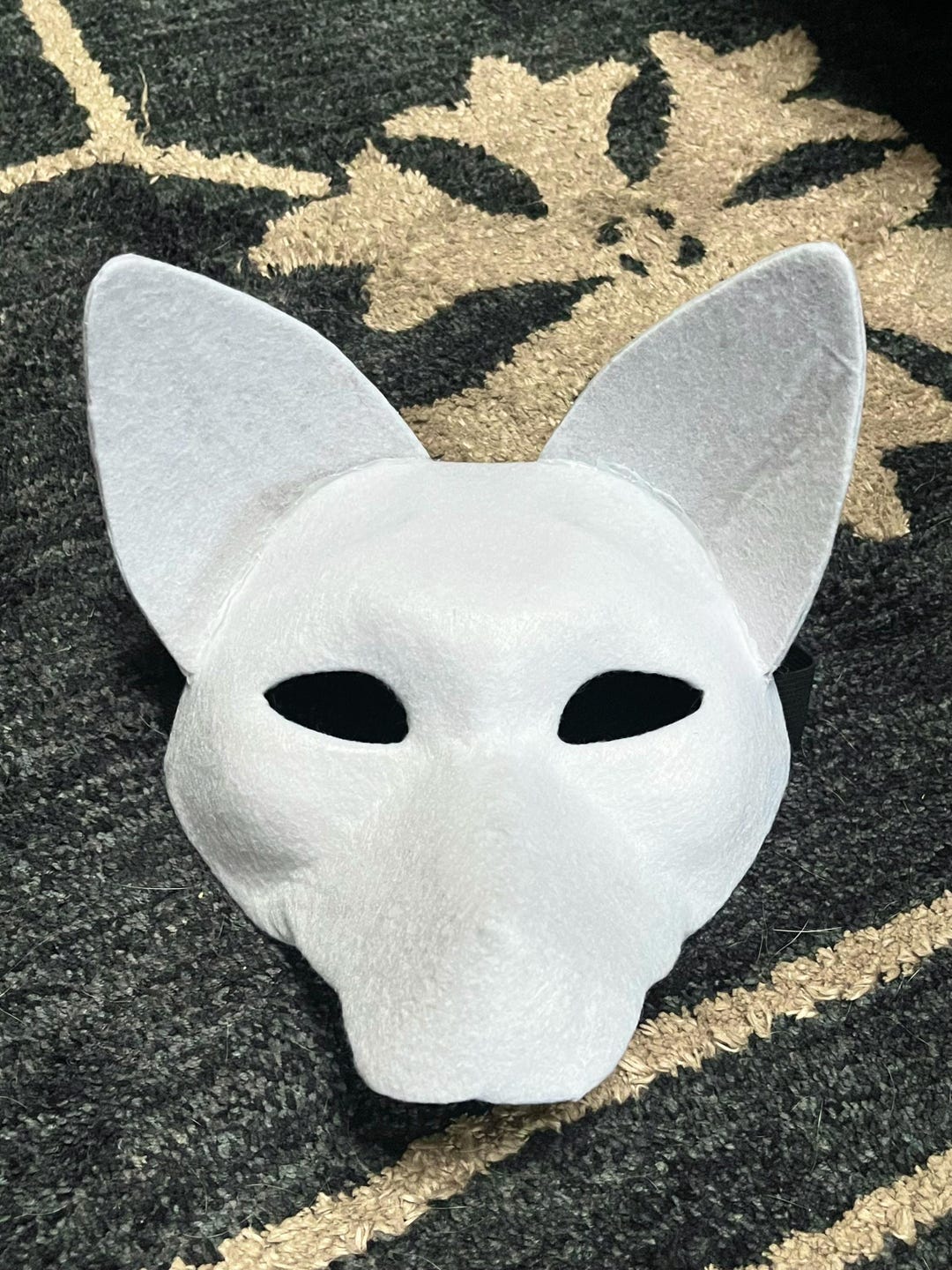 Wolf Mask Base (fleece Covered) - Etsy