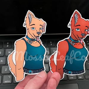 Furry Sticker, Lab Pup