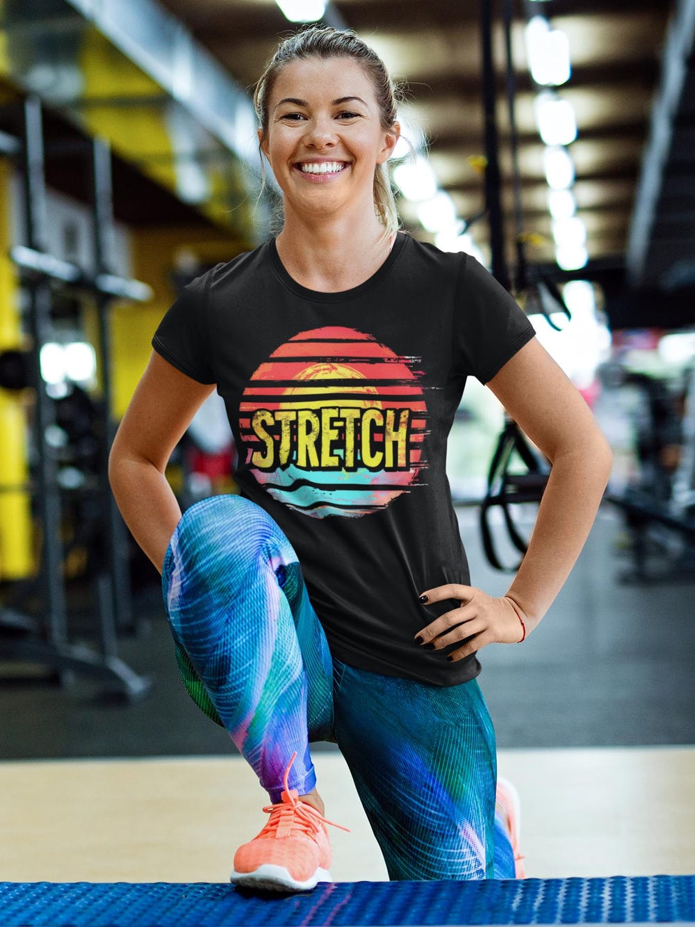 Workout Shirt, Fitness Shirt, Stretchable Shirt, Athletic T-Shirt, Lightweight Shirt, Gym Shirt,Stretch Shirt - Stretchy Shirt Startees