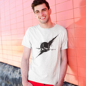 SU-27 In Flight T-Shirt | Aviation Jet Silhouette Tee | Air Force Fighter Jet