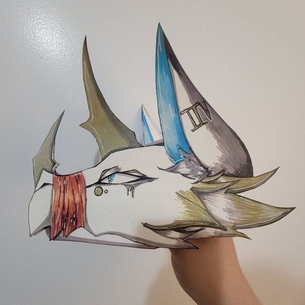 Paper Dragon Puppet Commissions || Made by Revs x.o