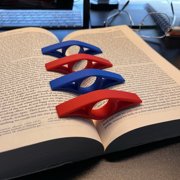 Book Page Holder Book Lover Tool Eco-Friendly Handy Page Spreader Thoughtful Gift for Readers