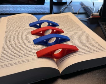 Book Page Holder Book Lover Tool Eco-Friendly Handy Page Spreader Thoughtful Gift for Readers