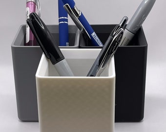 3D Printed Pencil Cup: Sleek Desk Organizer