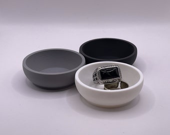 Minimalist 3D Printed Ring Holder: Modern Jewelry Display