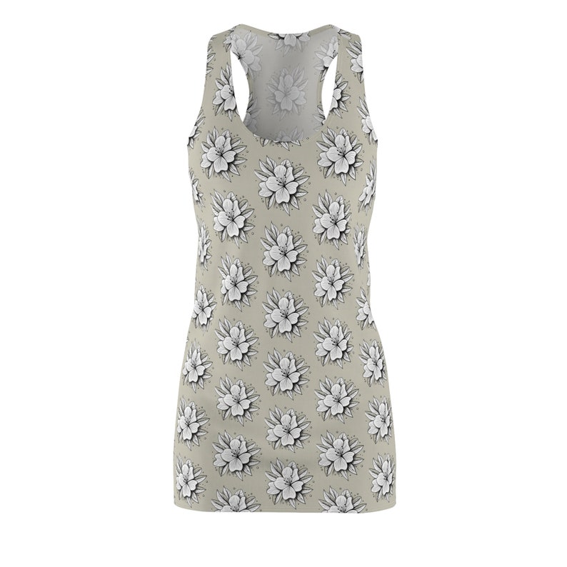 Women's SOLSTICE DANCE Cut & Sew Racerback Dress (AOP) main image 0