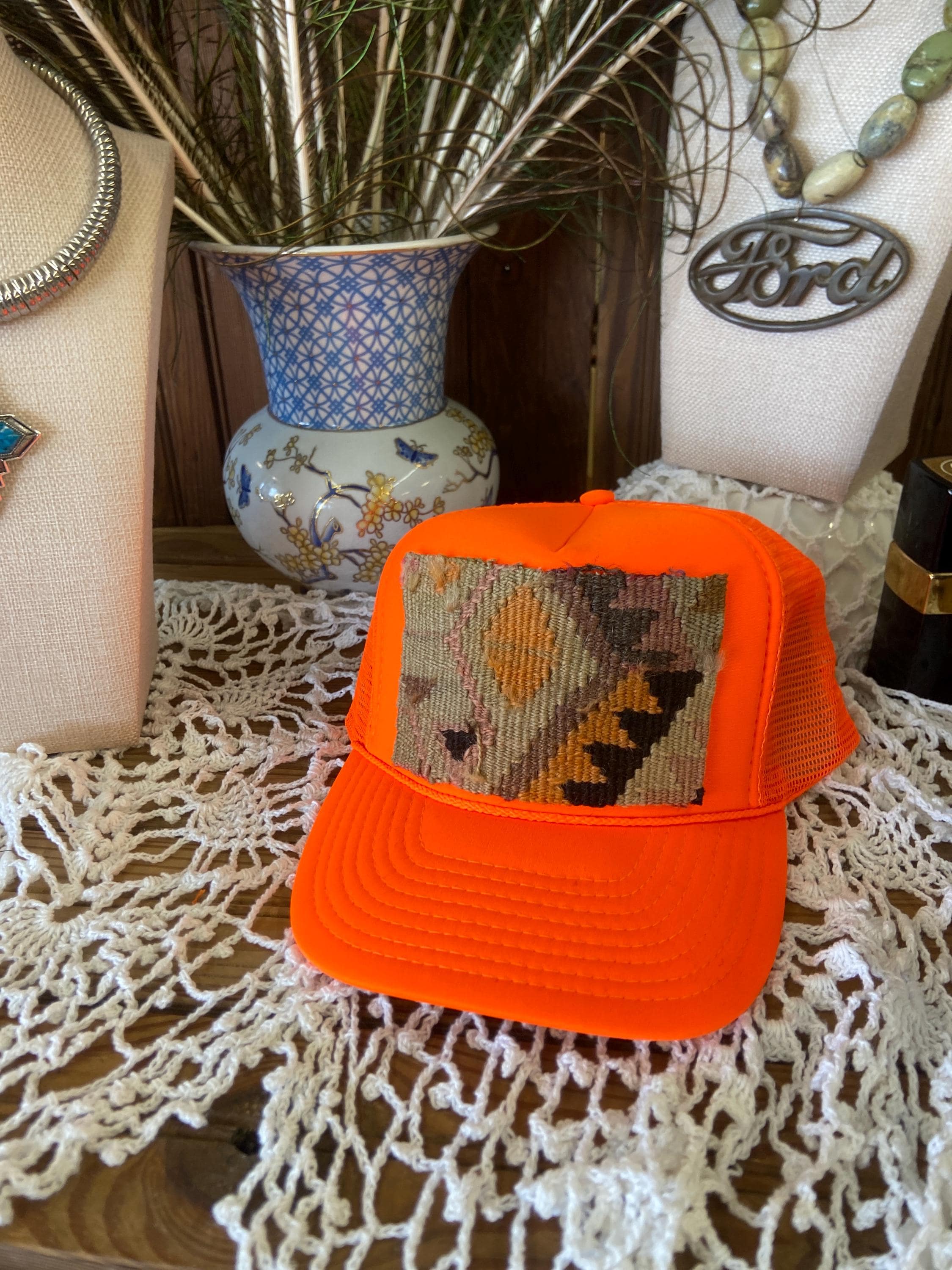Kilim Trucker Hat - Etsy