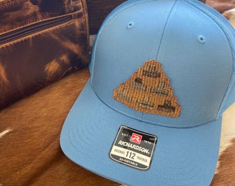 Blue Richardson 112 Men’s Trendy Trucker Hat with Kilim Turkish patch