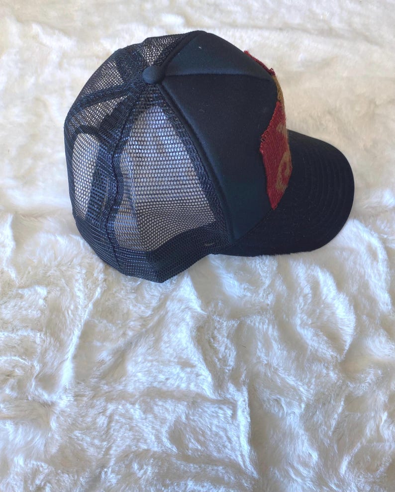 Teal Orijinal Kilim Patch Trucker Hat