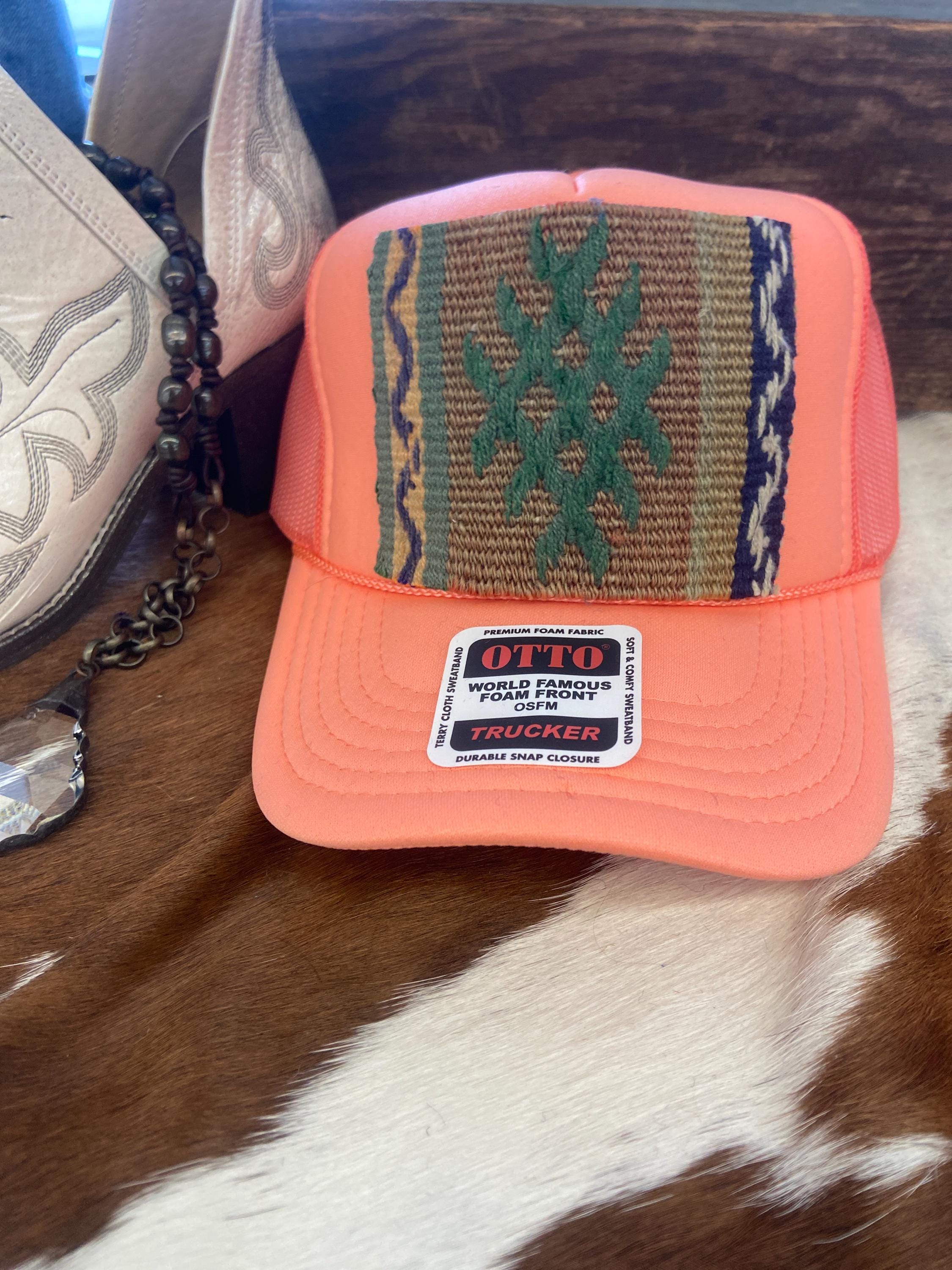Trendy Trucker Hat With Kilim Turkish Patch - Etsy display picture 2