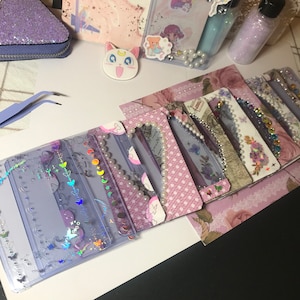 Toploaders décorés - thématiques nature - Toploader décorés - étui pour cartes kpop - thème nature