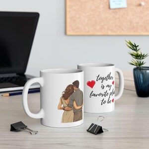 Valentines Day Couple Mug| Romantic Couple Mug | Gift for Husband|  Boyfriend Gift, Wife, Girlfriend, Hubby, Best Friend, Gift for Lovers
