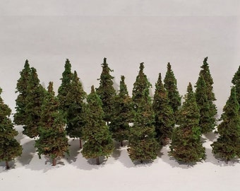 thumbnail image 2 of Moose Creek Trees - 6 Packs Of 5 Fir/Pine Trees (30 Total) - HO, N, Z Scale Model 2 of 6
