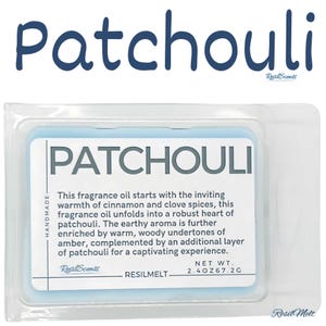 Patchouli ResilMelt – Earthy & Calming | A Relaxed Vibe for Spring