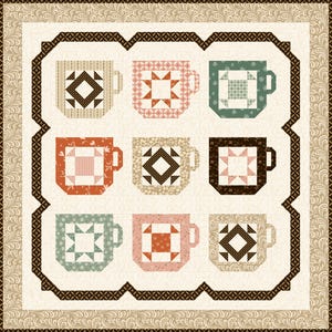Mug Collection Quilt Pattern – Sandy Gervais for Riley Blake Designs - Etsy