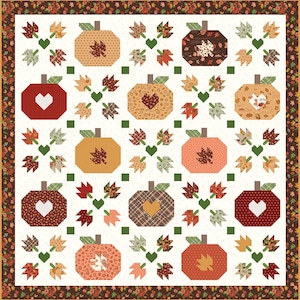 Kit de edredón acogedor para otoño — Beverly McCullough para Riley Blake Designs