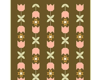 The Tulip Quilt Pattern by Pear Tree Market – Riley Blake Designs