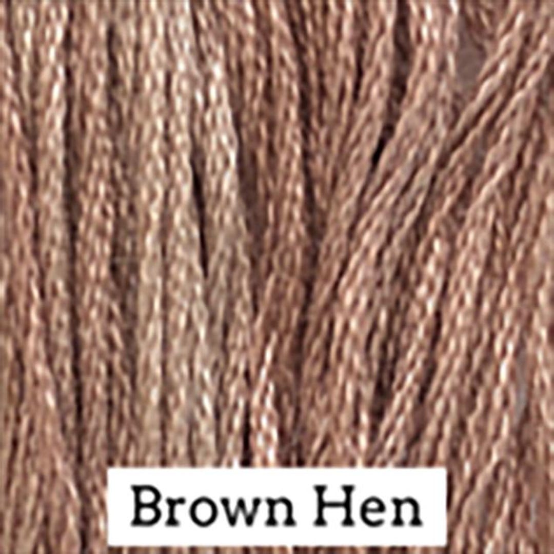 Classic Colorworks Hand-dyed Cotton Floss – Brown Hen – 6 Strand ...