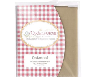 Lori Holt Vintage Cross Stitch Cloth: Oatmeal Evenweave, 25 Count