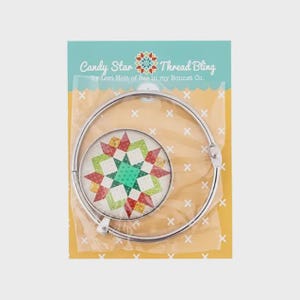 Lori Holt Candy Star Thread Bling: Enamel Sewing Charm