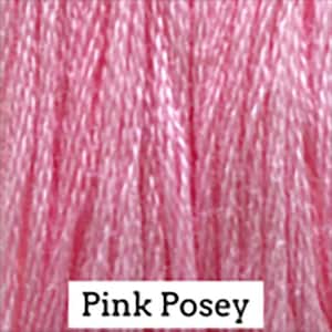 Classic Colorworks Hand-Dyed Cotton Floss –Pink Posey – 6 Strand Embroidery Thread