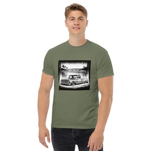 Herren Classic T-Shirt abgesenkt LKW