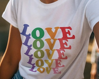 Love is Love, Gift for all, Pride, Unisex Jersey Short Sleeve Tee