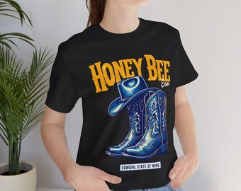Blake Honeybee Shelton Cowgirl Unisex Tee | Country Blake Gift, Music Fan T-Shirt, Everyday Shirt, Short Sleeve Graphic Tee