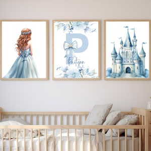 Castle Nursery Print: Fairy Tale Princess Wall Art (Digital Download)