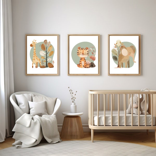 Safari Nursery - Etsy
